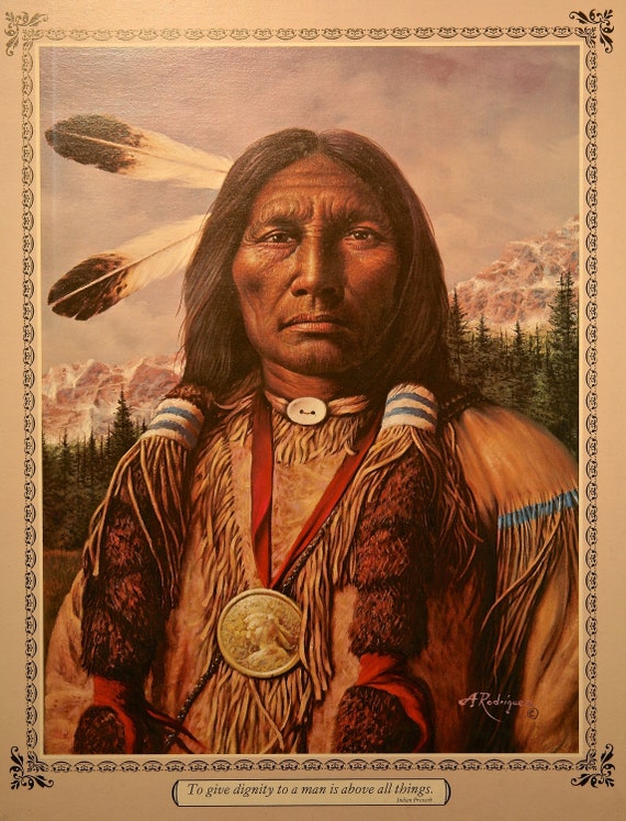 NATIVE AMERICAN Two Feathers by Alfredo Rodriguez - Etsy