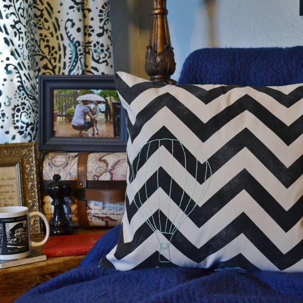 Zig Zag Pillow Etsy