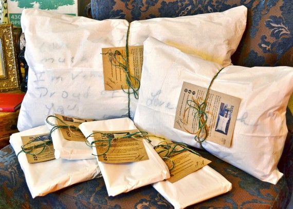 Vintage Bicycle Pillow Cover Hand French silk screen pillow case