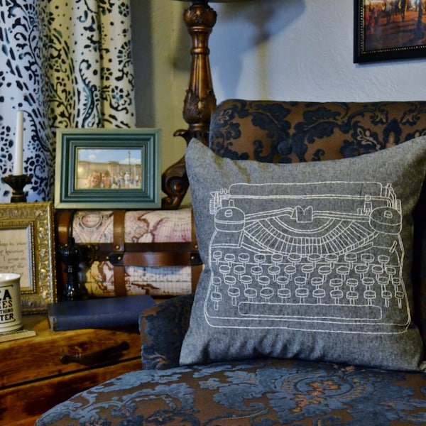 Typography Pillow Etsy