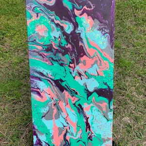 Large Acrylic Pour on Canvas