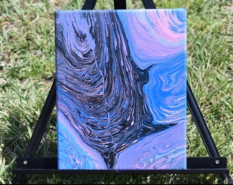 Een andere dimensie meerdere boom ring acryl pour