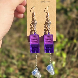 Earplugs Earrings with high-grade removable ear plugs, disco lobsters, function one speakers, lobsters