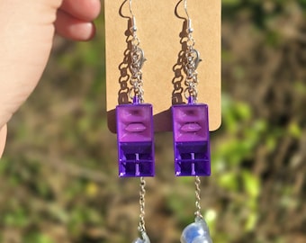Earplugs Earrings with high-grade removable ear plugs, disco lobsters, function one speakers, lobsters