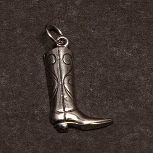 Sterling Silver Boot Charm