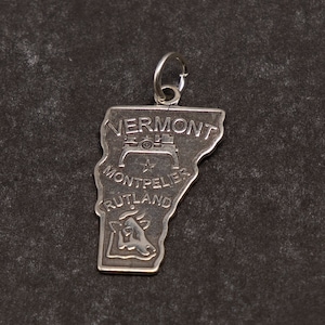 SREBRO PRÓBY 925 Stan Vermont Charm do bransoletki Charm