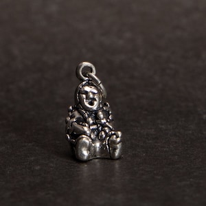 STERLING SILVER 3D Storyteller Charm for Charm Bracelet
