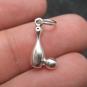 Pave Stone Bowling 925 Sterling Silver Pandora Fit Charm Etsy