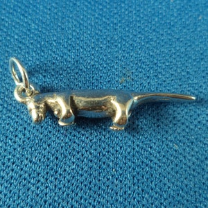 STERLING SILVER 3D Otter Charm for Charm Bracelet