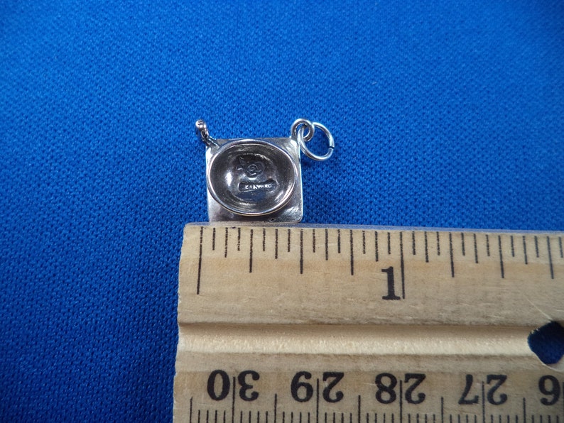 STERLING SILVER 3D Graduation Cap Charm for Charm Bracelet image 5