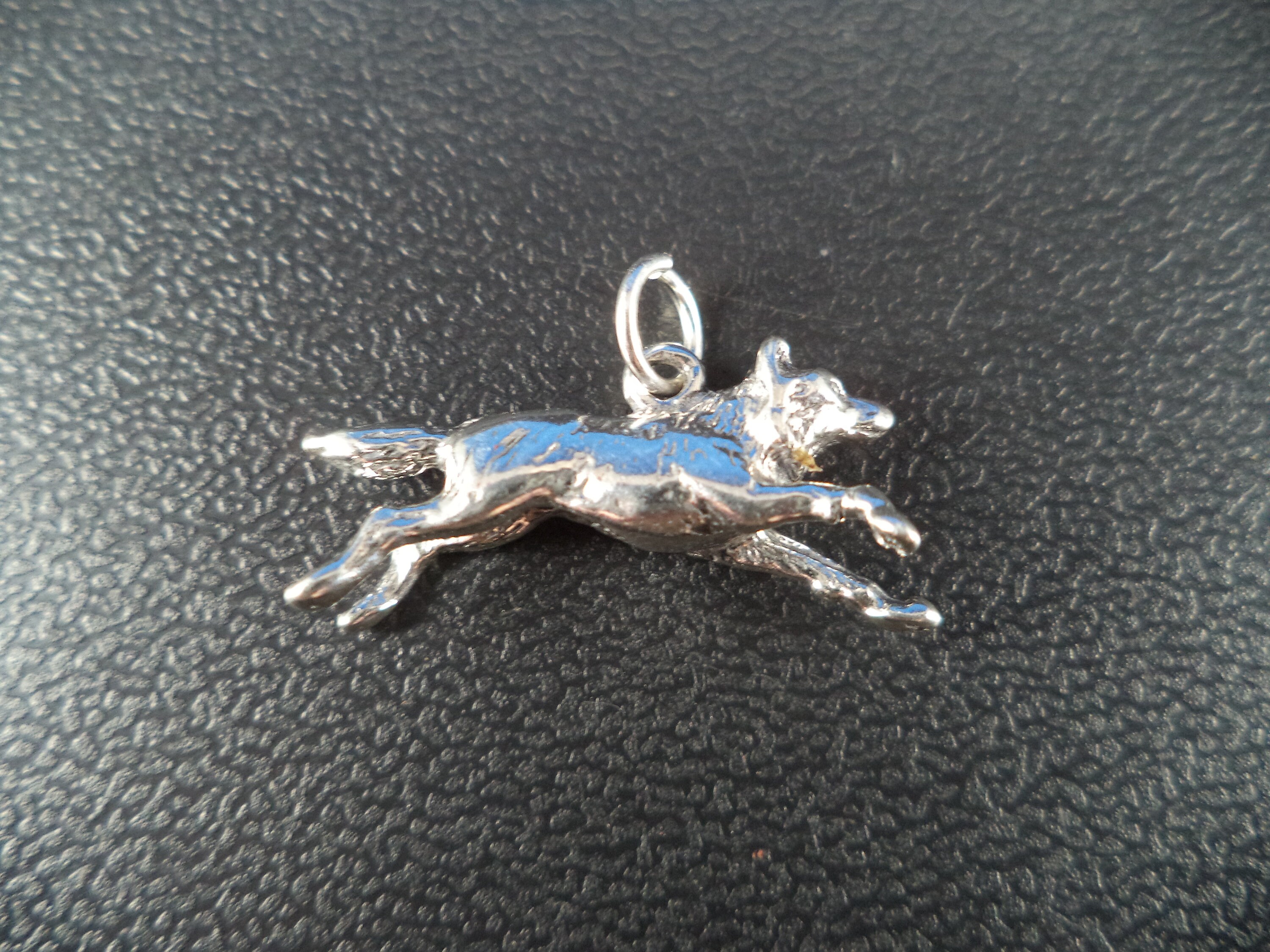 Breloque Loup En Argent Sterling 925 - Pendentif Charme Pour Bracelet Ou Collier - Bijou Argent Massif - 5