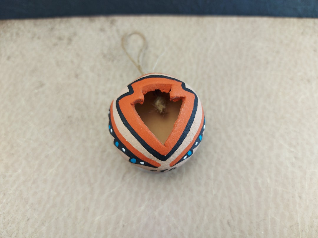 Jemez Pueblo Christmas Ornament Signed by Pueblo Artist Tim Tosa Etsy