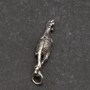 STERLING SILVER 3D Rubber Chicken Charm for Charm Bracelet