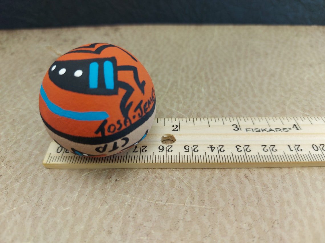 Jemez Pueblo Christmas Ornament Signed by Pueblo Artist Tim Etsy