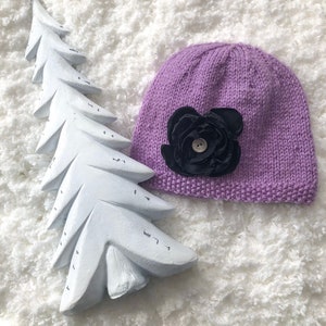 Hand Knit baby hat, knit baby hat, hand knit toddler hat, knit toddler hat, 1-3 years, baby hat, baby knits, toddler hat, toddler knits