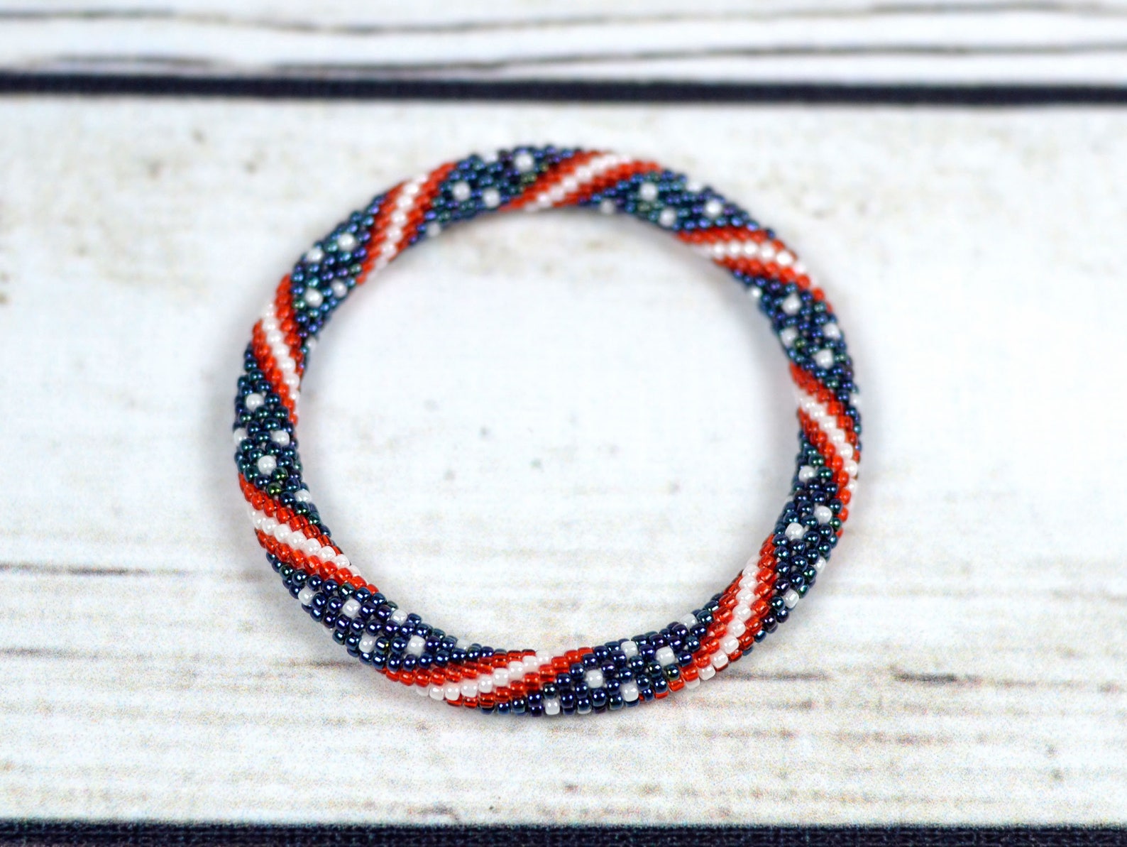 Unisex bracelet usa bracelet american bracelet 4th July Etsy