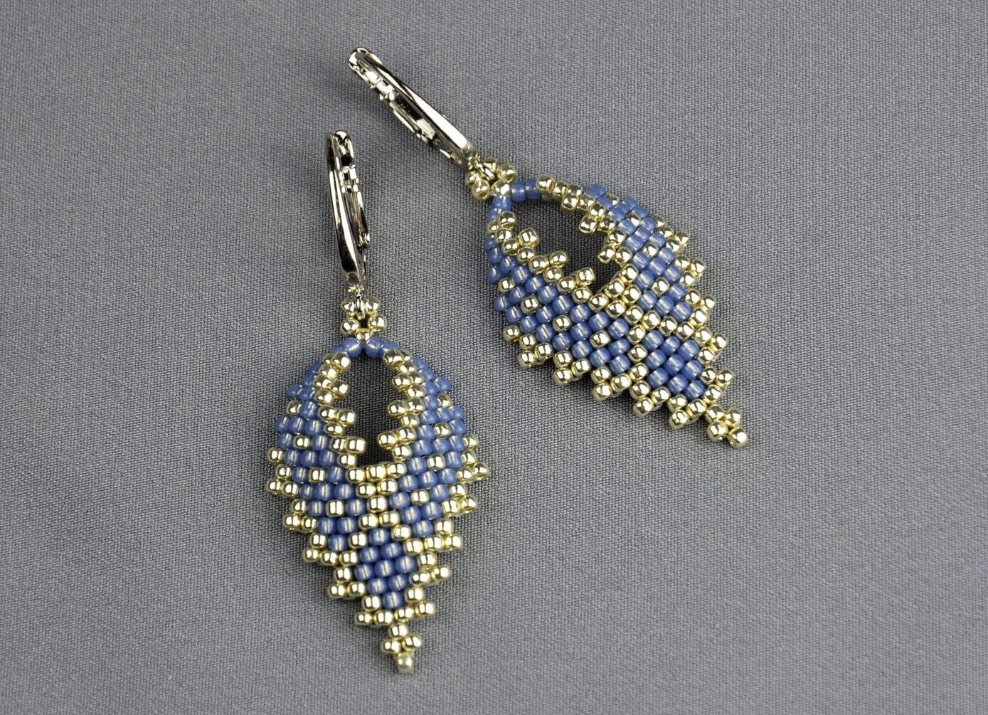 birthday beaded earrings