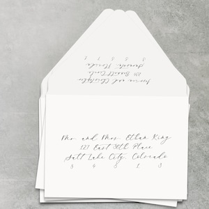INSTANT | Envelope Addressing | Envelope Calligraphy | Editable | Instant Download | Printable