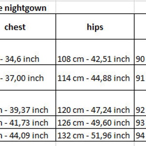 Linen Camisole nightgown, White color, for comfortable and healthy sleep image 4