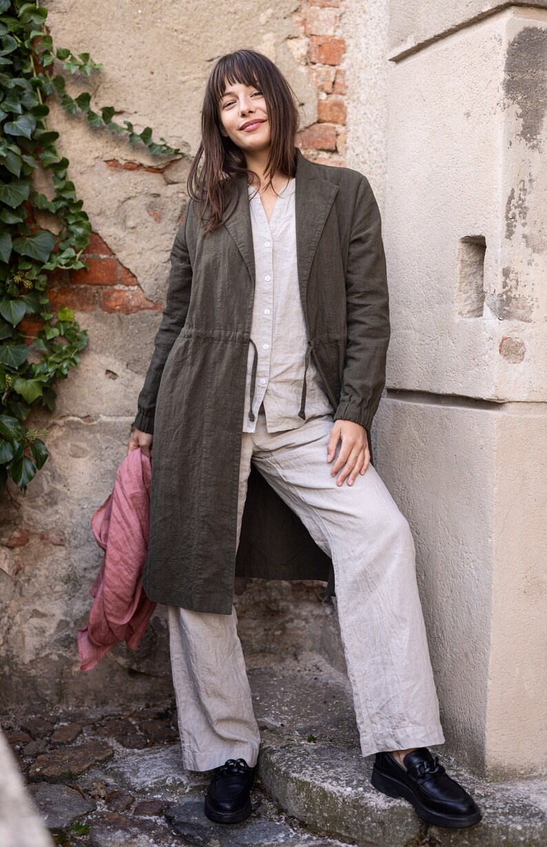 Light linen jacket image 4