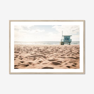 Lifeguard Tower Beach Photo California Beach Art