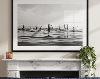 Oversized Wall Art Black White Photography Print Large Scale Statement Piece Luxury Home Old Money Gallery Hanging Framed Photo Grand Size