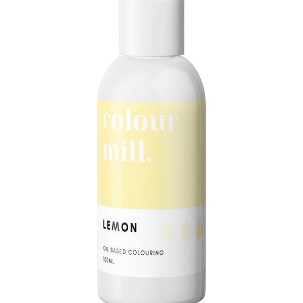 Colour Mill - Oil Based Coloring - Lemon - 20ml