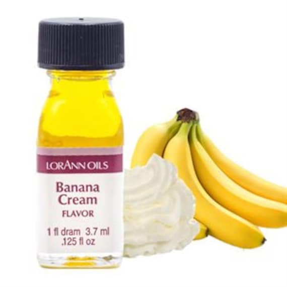 Lorann Banana Cream Flavor Oil 1 dram | Etsy