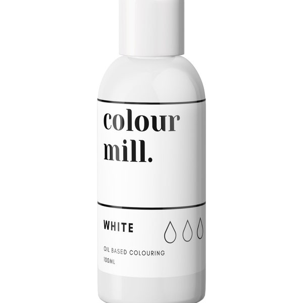 Colour Mill - Oil Based Coloring - White - 20ml