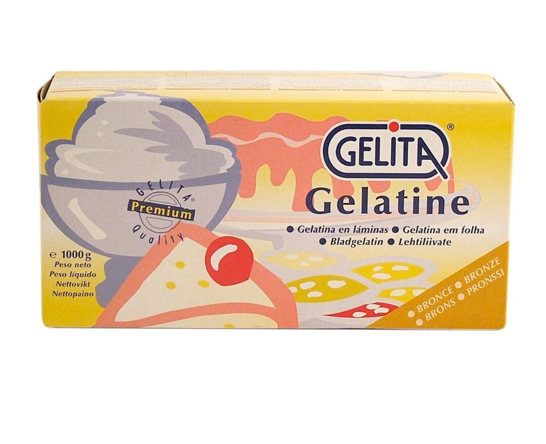 Gelita Gelatin Sheets Available in Bronze, Silver and Gold 2.2lbs Etsy