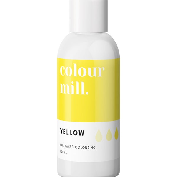 Colour Mill - Oil Based Coloring - Yellow - 20ml