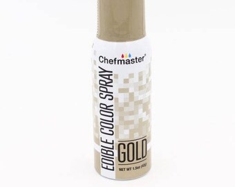 Gold Chefmaster Edible Color Spray 1.5oz