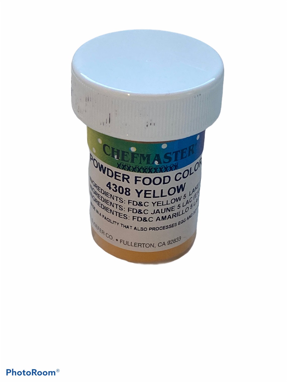 Chefmaster Yellow Powder Food Coloring 3g Etsy