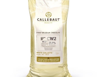 Callebaut White Chocolate Discs (Available in different sizes)