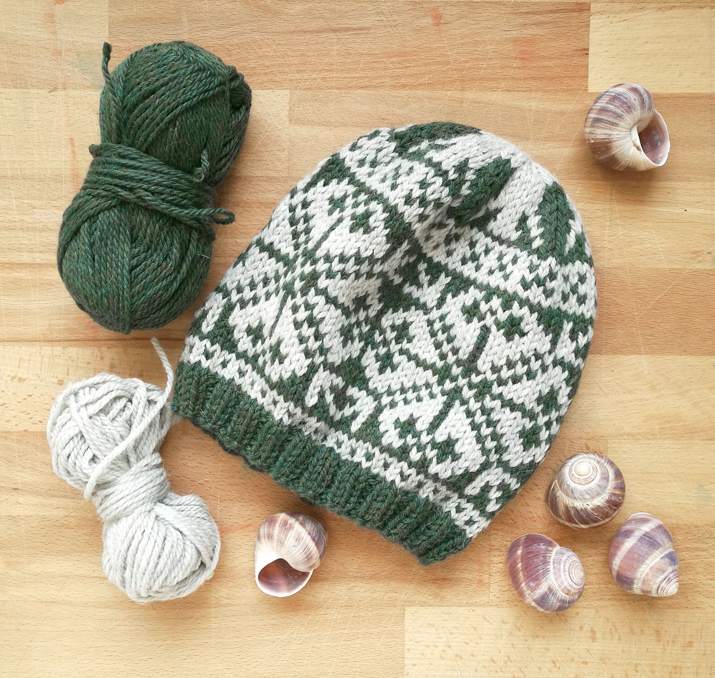 【LOTSYOU】Snowflake Knit Hat White White Snow Knit Kids' Beanie Hat – Bling2o