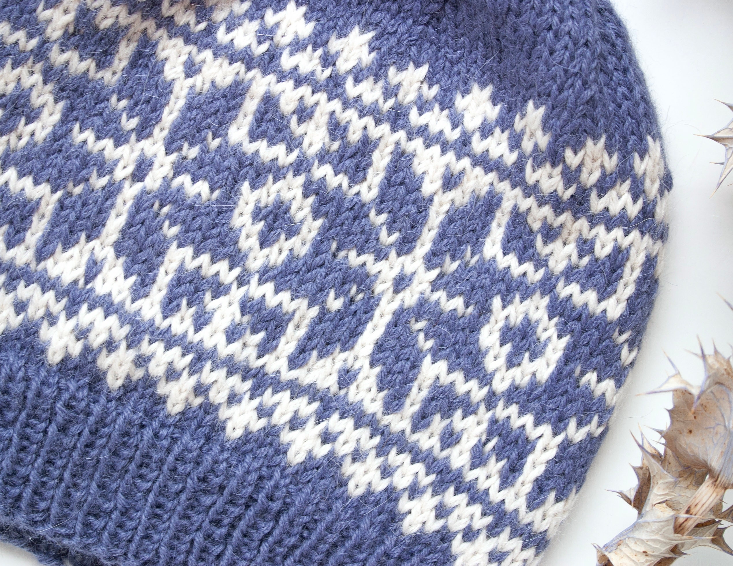 Pattern: Fair Isle Knit Hat - Spruce Hill Knits