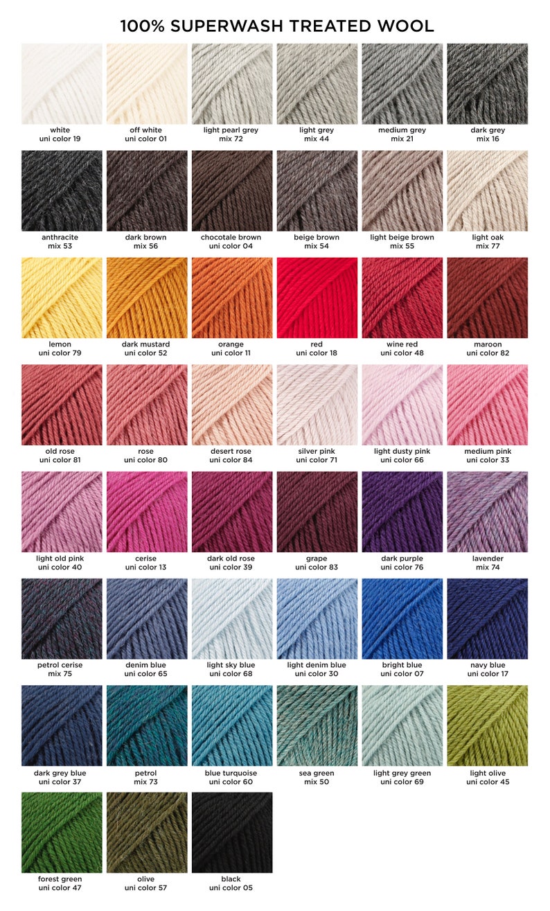 SONKA BUNNY Fair Isle Knit Scarf Kit, Superwash Wool Scarf DIY Craft Kit, Large Nordic Scarf Knitting Pattern Pack image 5