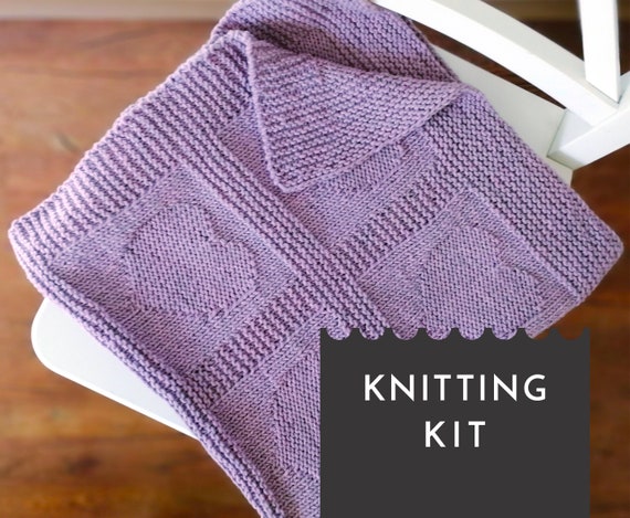 Yedikule Throw Knitting Kit