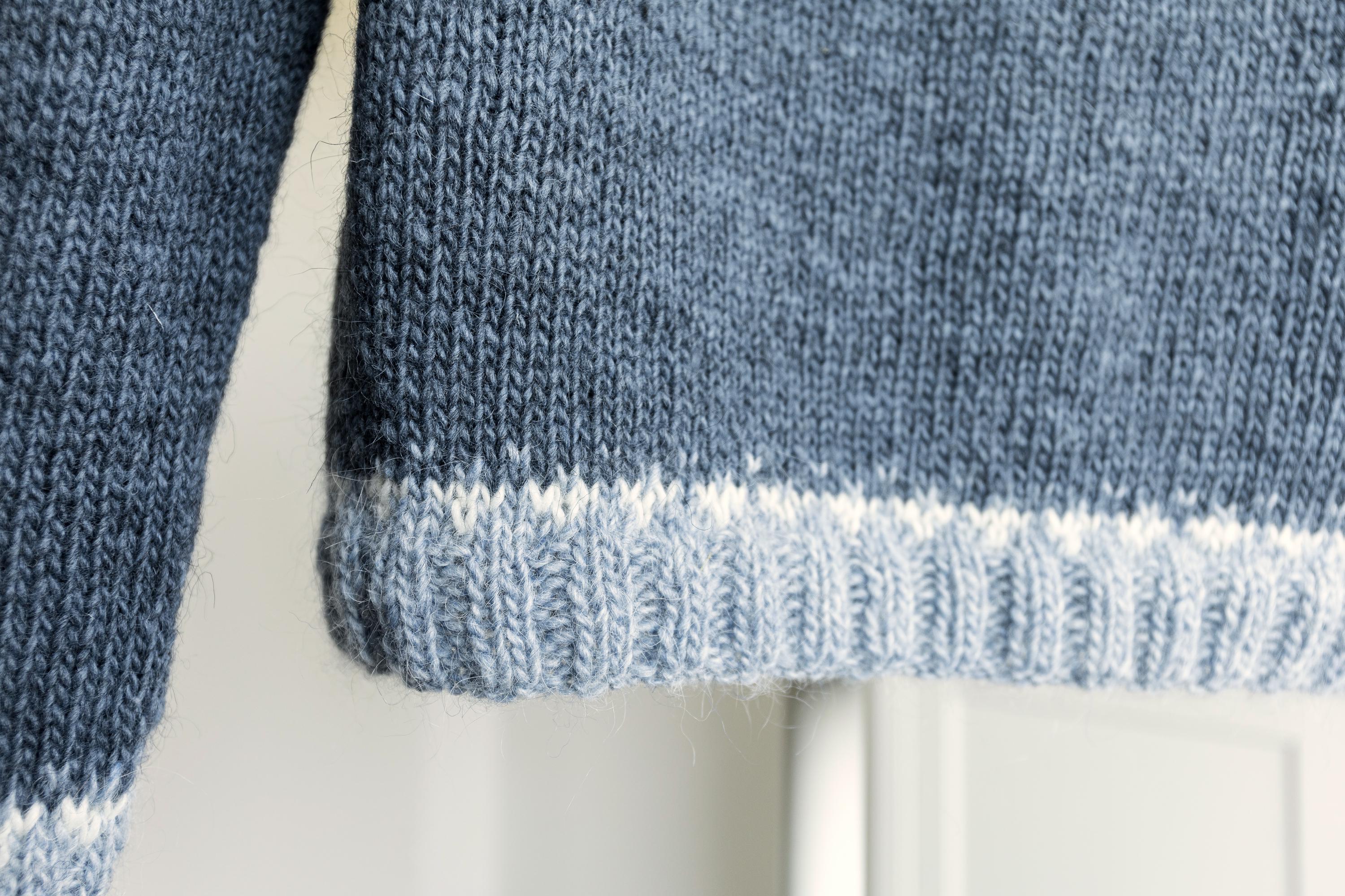 Penguin Icelandic Lopapeysa Sweater Knitting Pattern XS–5XL PDF
