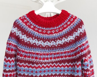 patron tricot pull jacquard pull islandais patron gratuit