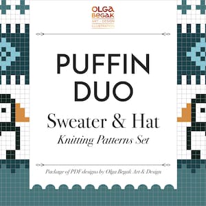 Puffin sweater - Etsy 日本