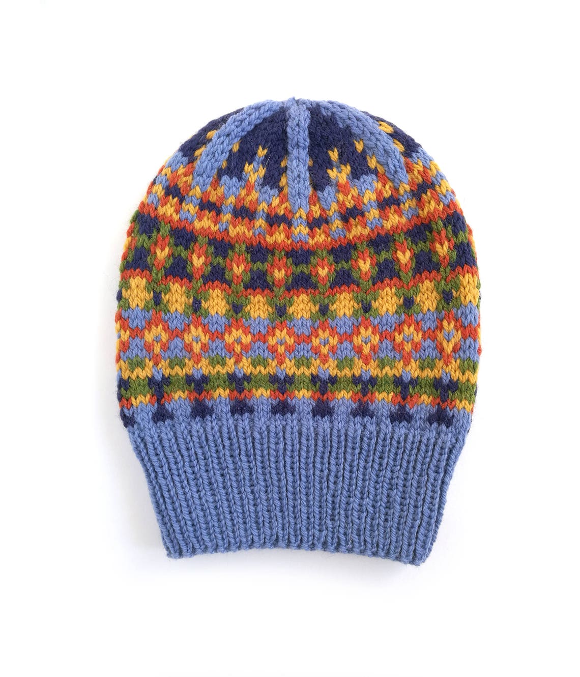 Fair Isle Hat Knitting Pattern PDF Nordic Beanie Design for Etsy Canada