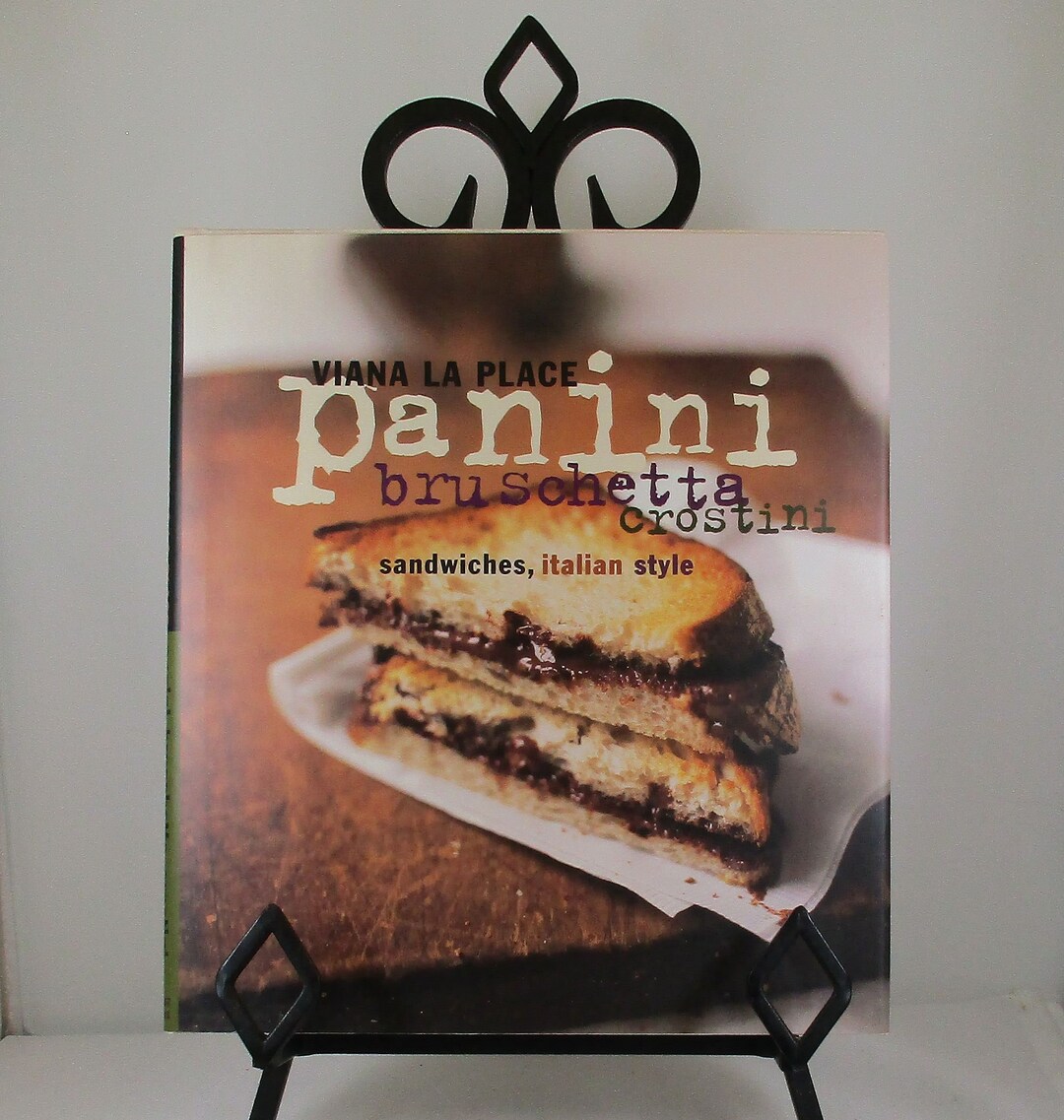 洋書 Panini, Bruschetta, Crostini Panini Bruschetta Crostini an Italian Sandwich Cookbook - Etsy