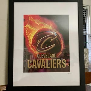 Cleveland Cavs (framed)