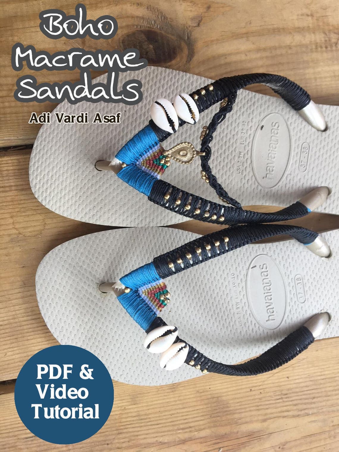 Macrame sandals