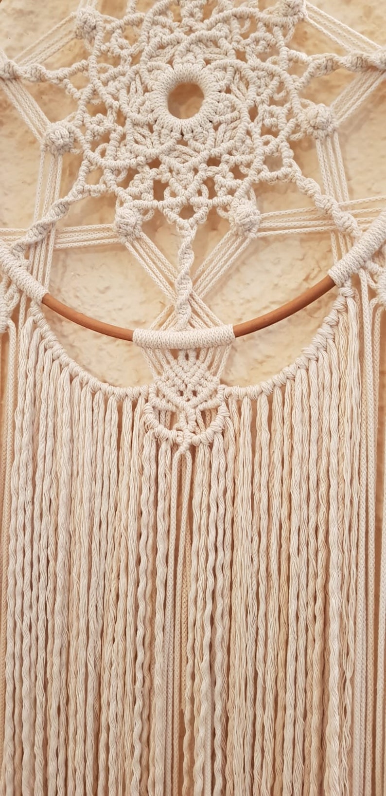 Mandala Wall Art Macrame Pattern Large Macrame Wall Hanging | Etsy