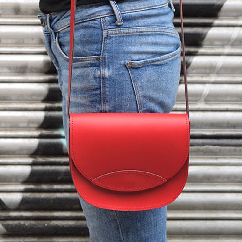 LEATHER DEPT. RED BAG main image 0