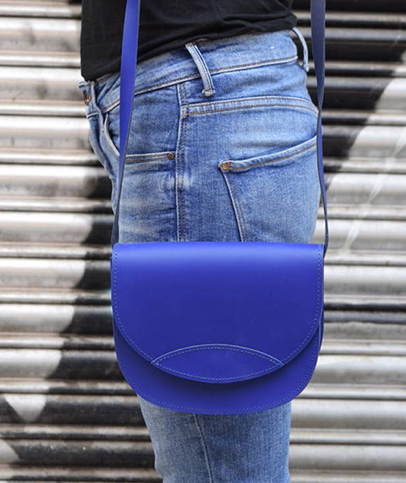 Small Crossbody Purse Blue