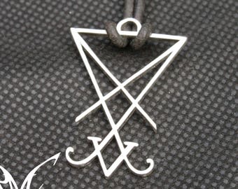 Sigil of Lucifer Pendant with quality leather band