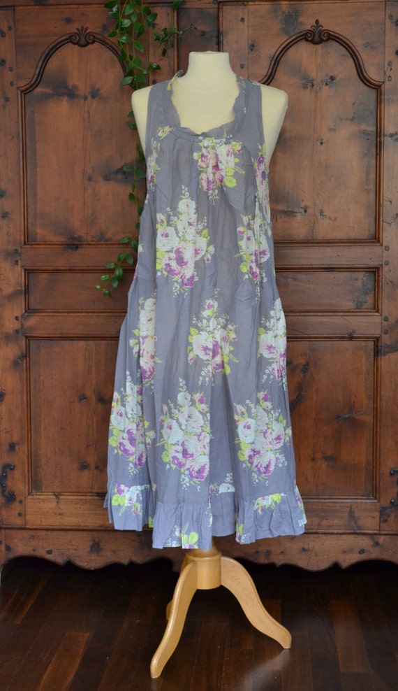 Cotton dress printed